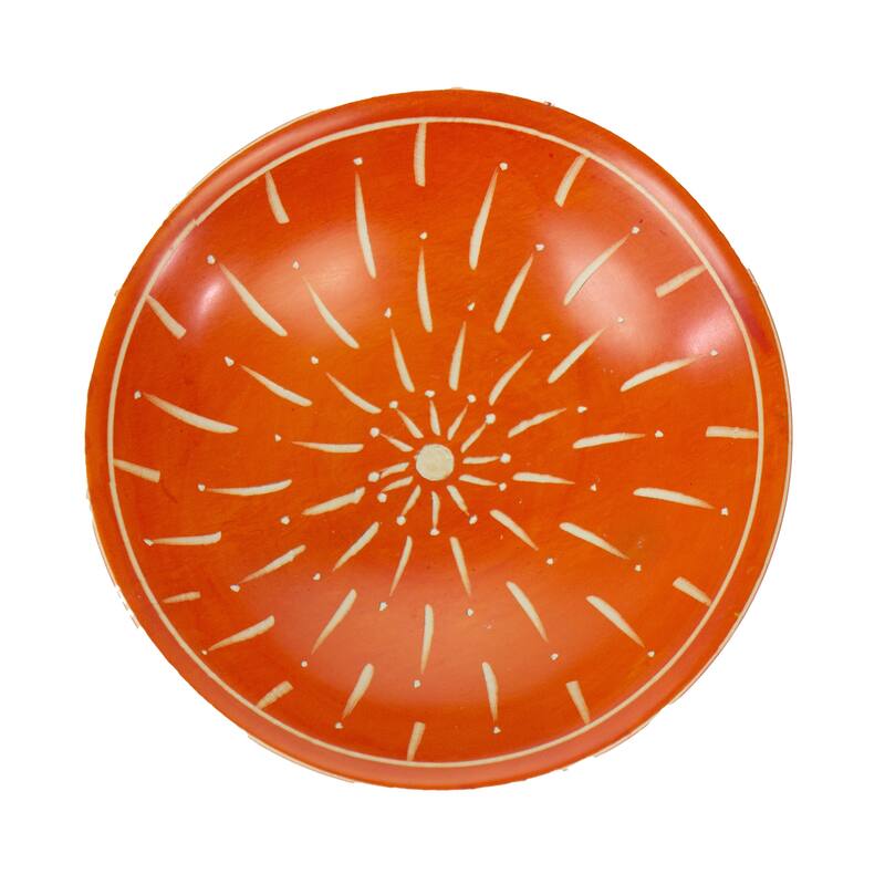 Soapstone Design Carved Dishes, Set of 4