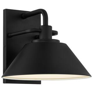 Access Lighting Avalon Medium Outdoor LED Wall Sconce - Black Finish