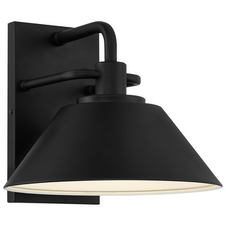 Access Lighting Avalon Medium Outdoor LED Wall Sconce - Black Finish