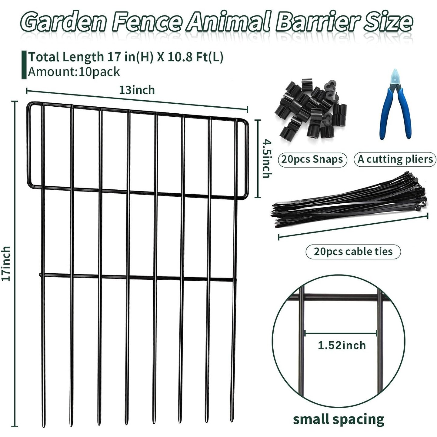 Dog defense fence clearance
