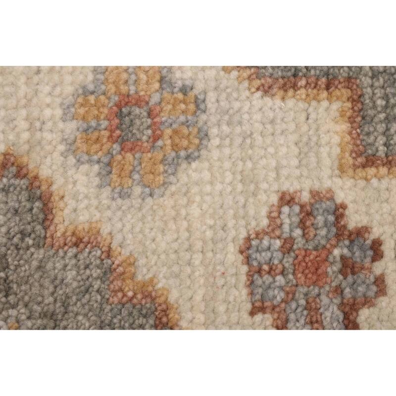 ECARPETGALLERY Hand-knotted Jules Serapi Light Grey Wool Rug - 8'3 x 9'11