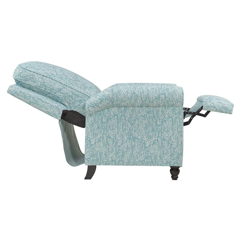 ProLounger Sky Blue Push-back Recliner Chair