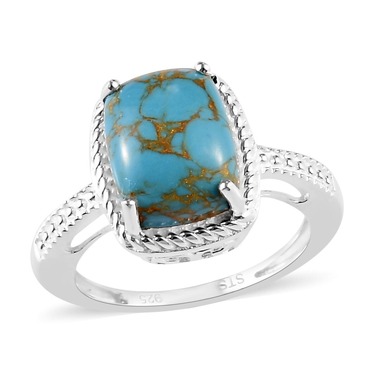 Details about  / 1 Ct Blue Solitaire Turquoise Ring Holiday Birthday Women Jewelry Gift 5 6 7 8 9