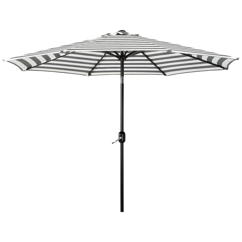 Holme 9-foot Steel Market Patio Umbrella with Tilt-and-Crank