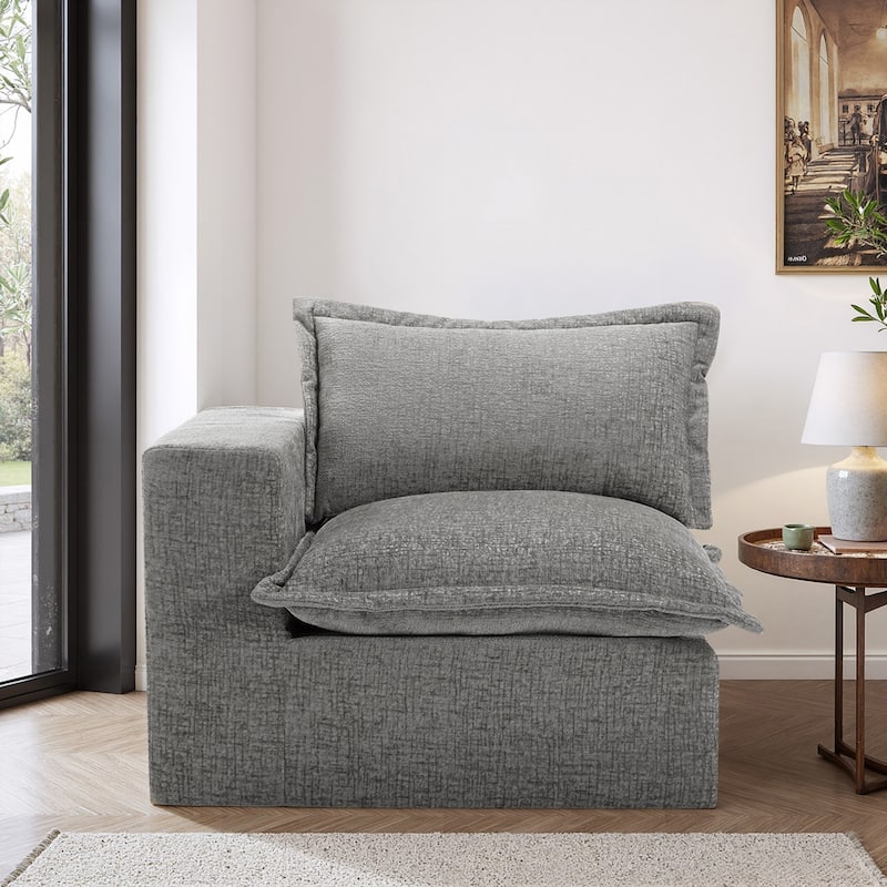 Comfy Cloud Couch Plush Modular Sectional Sofa For Living Room