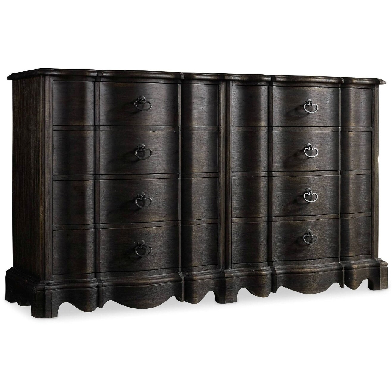 The bedside table is ideal for furniture, with storage drawers. hooker furniture 5280 90002 corsica 69 wide 8 drawer dresser chest dark espresso acacia