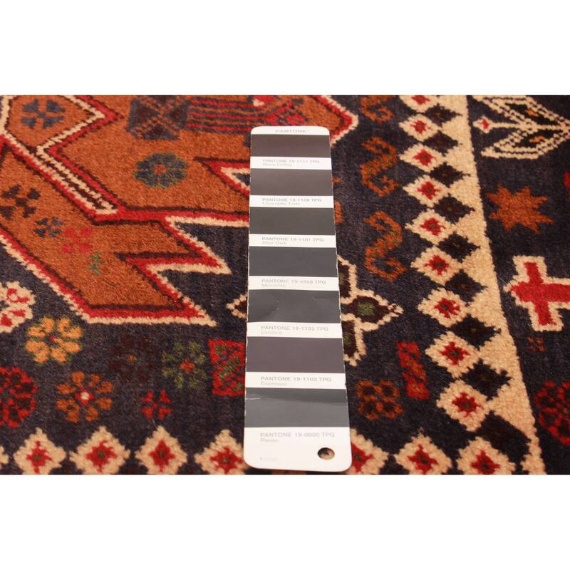 Teimani Black Rug 2'10" x 4'8" - 2'10 x 4'8