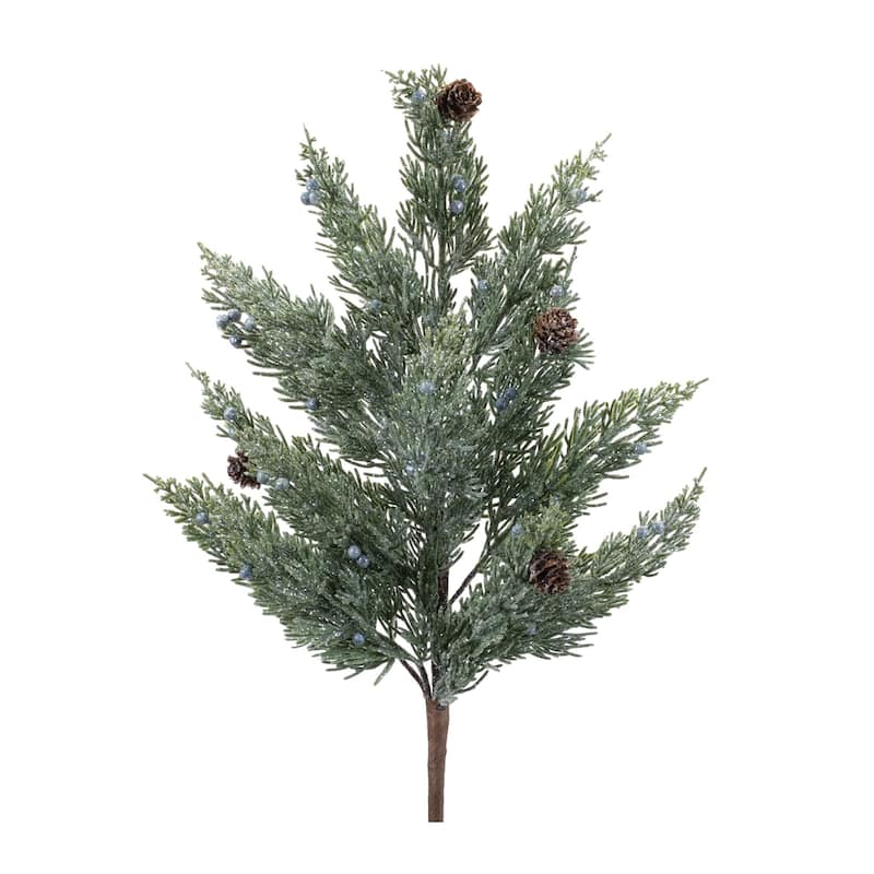 Glittered Juniper Spray (Set of 6)