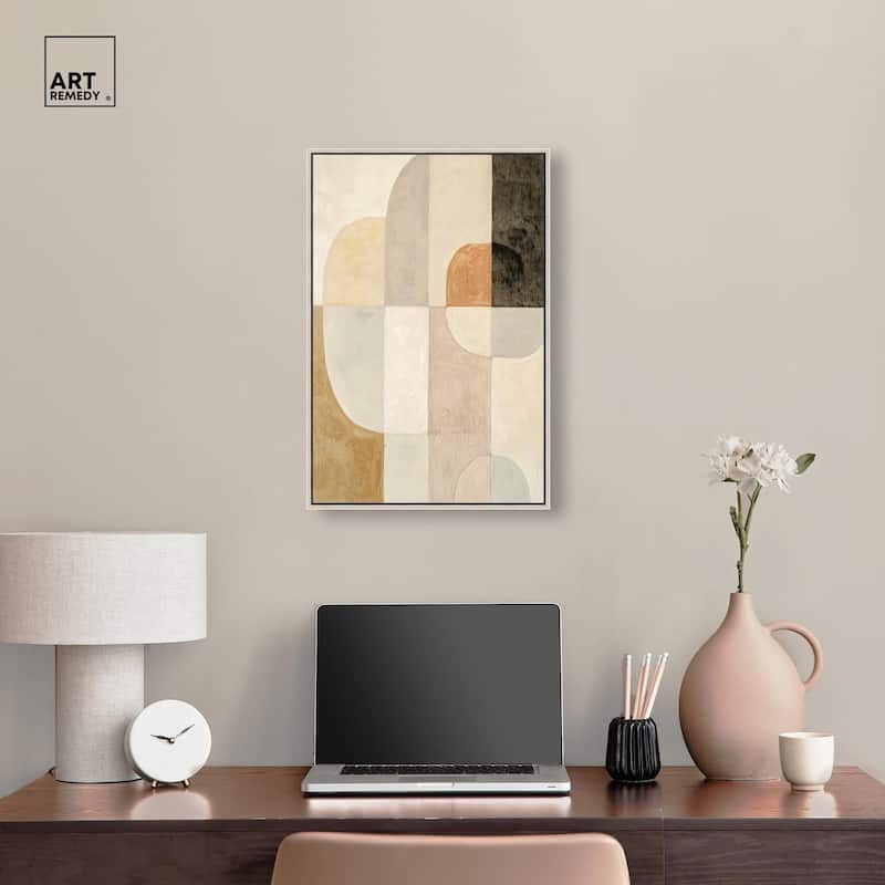 Overlapping Planes I Canvas by Art Remedy
