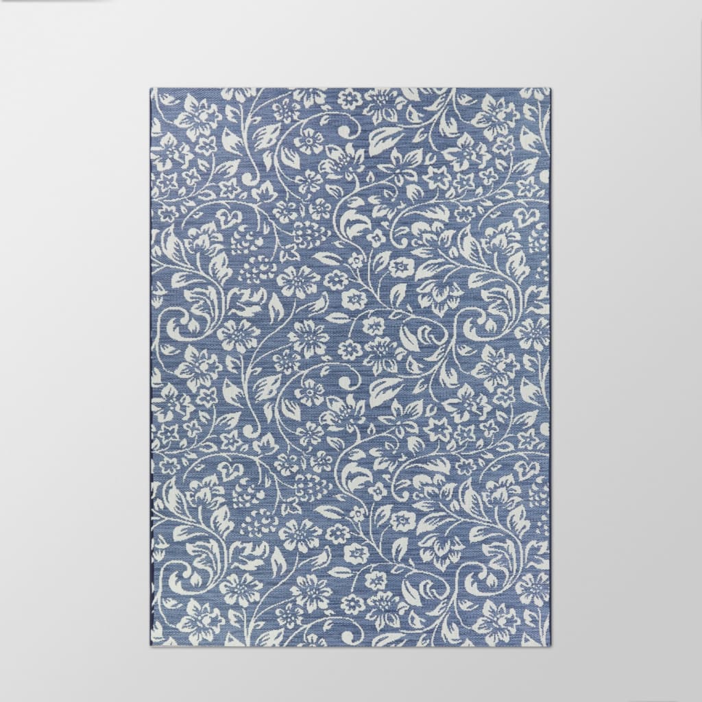 Katharine Oriental Floral Indoor/Outdoor Area Rug