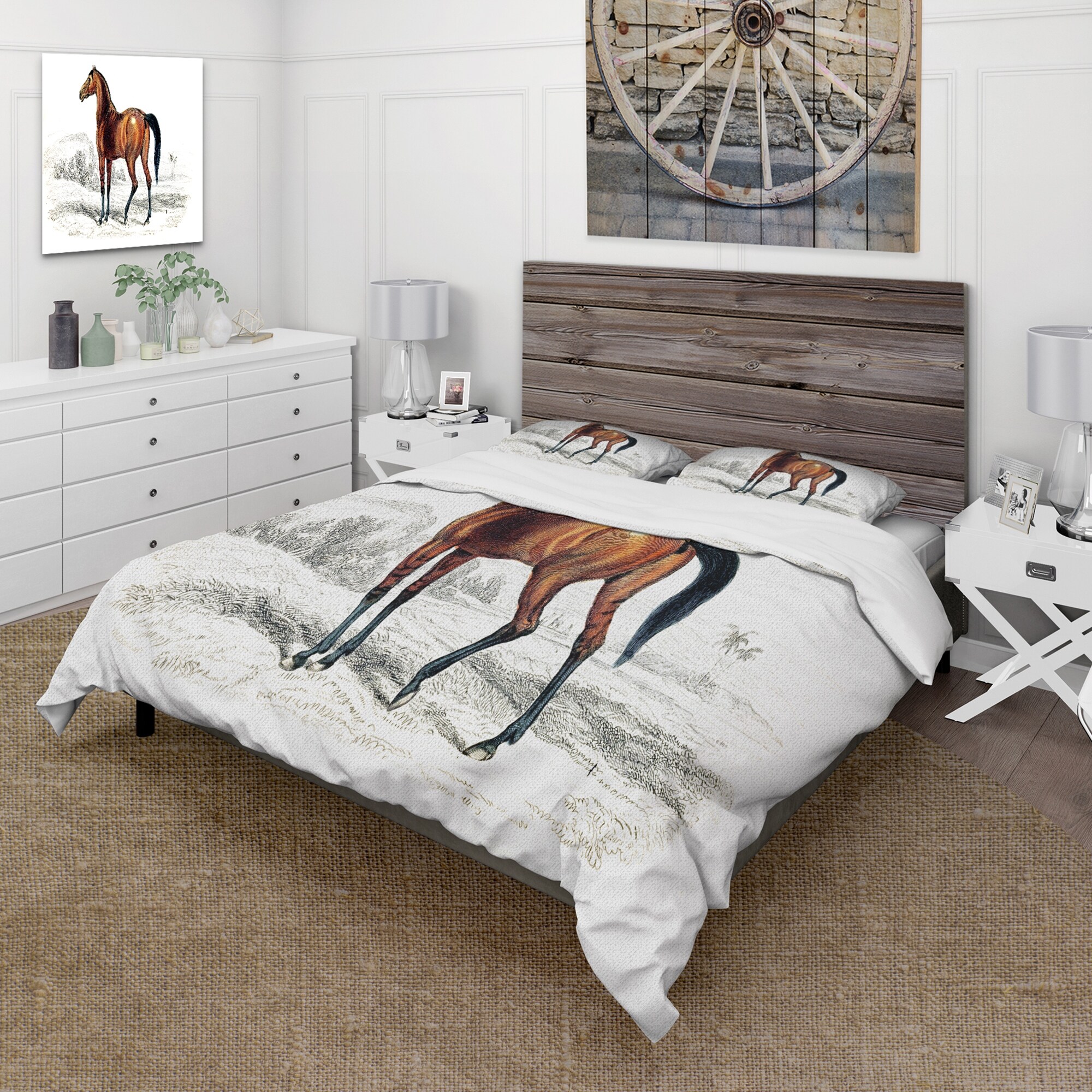 Horse comforter top