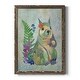 preview thumbnail 31 of 43, Fantastic Florals Squirrel-Premium Framed Canvas - Ready to Hang 27.5X37.5 - Walnut