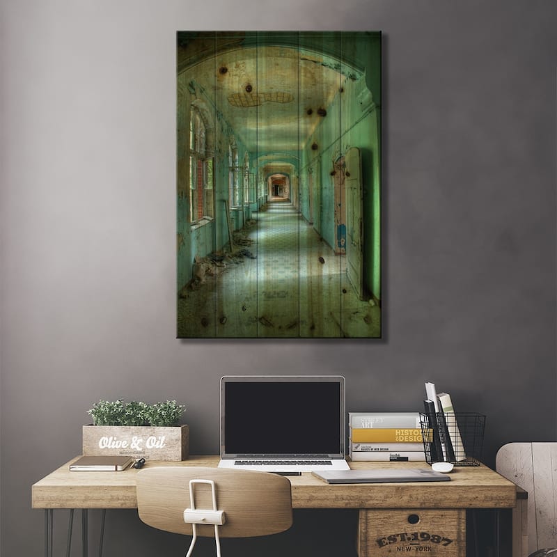 Beelitz Print On Wood by Ivo Sneeuw - Multi-Color