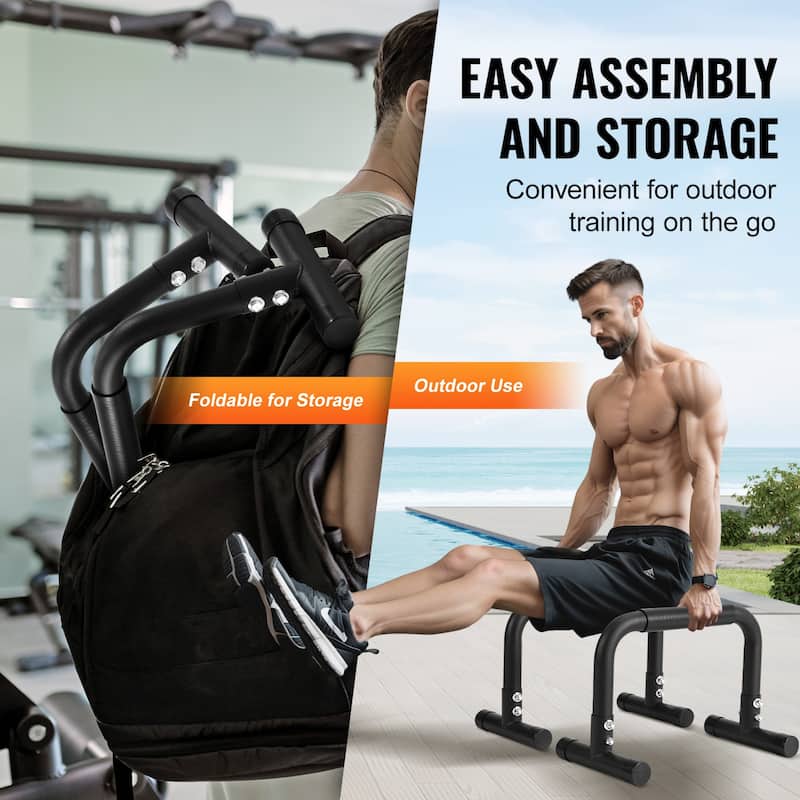 Dip Bar Parallel Bars for Strength Training Home Gym