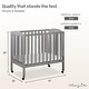preview thumbnail 2 of 4, Dream on Me 3-in-1 Portable Folding Crib