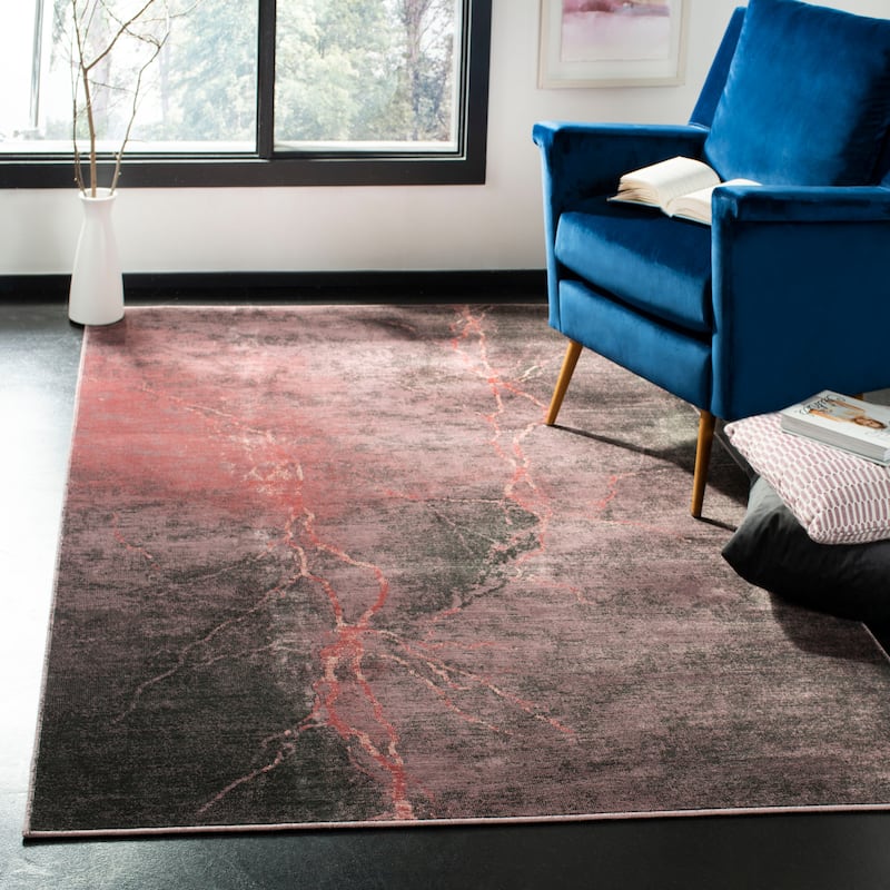 SAFAVIEH Constellation Vintage Boho Dagny Modern Abstract Viscose Rug