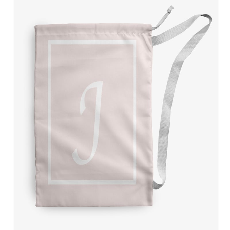Classic Monogram Laundry Bag - 28" x 36" - Cream/White