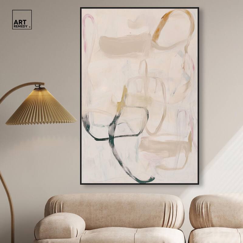 Faded Outlines I Canvas by Art Remedy