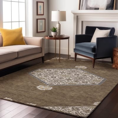 Premium Washable Super Soft Traditional Global Mayfield Rug