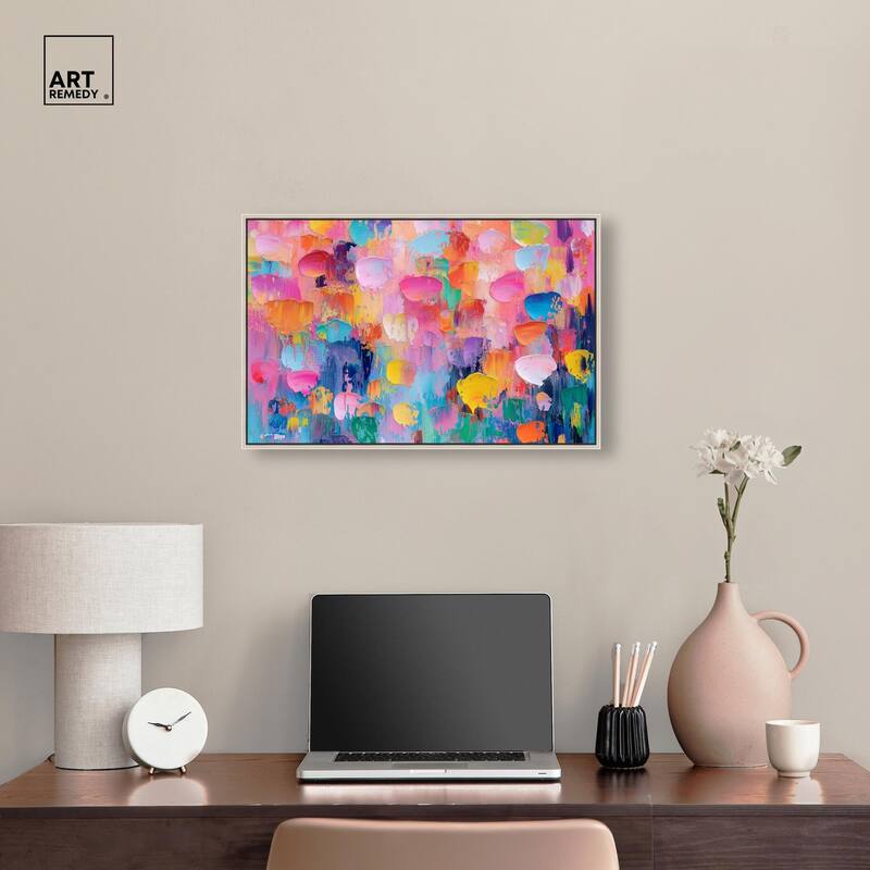 Jubilee of Colors Canvas by Art Remedy