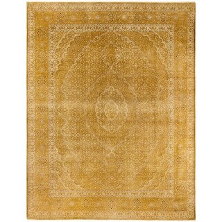 Overdyed One-of-a-Kind Hand-Knotted Area Rug - Gold - 8' 1