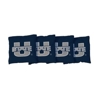 Utah State University Aggies Blue Cornhole Bags