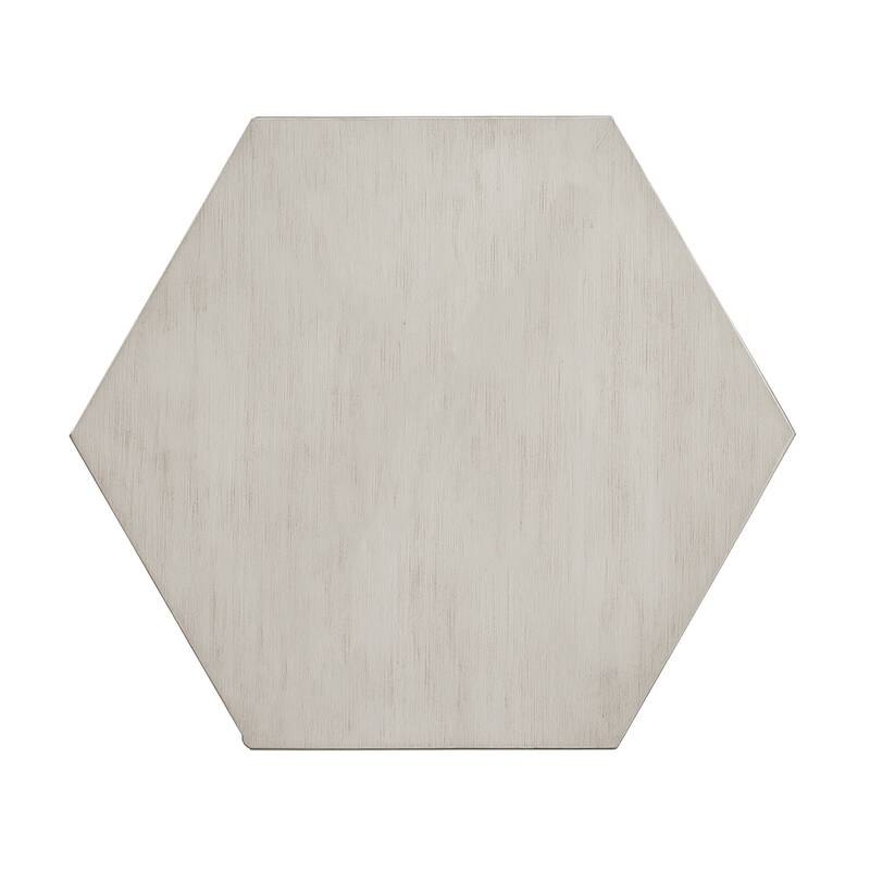 Wooden End Table with Diamond Shape