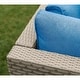 preview thumbnail 4 of 11, COSIEST Patio Sectional Left/Right Corner Side Wicker Armchair