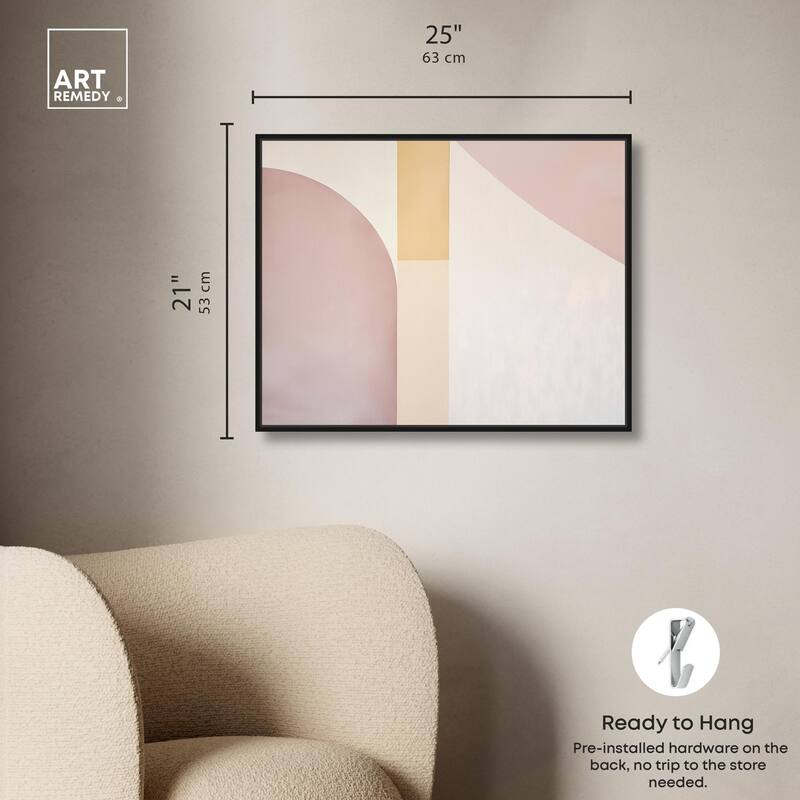 Gentle Color Strength I Canvas by Art Remedy