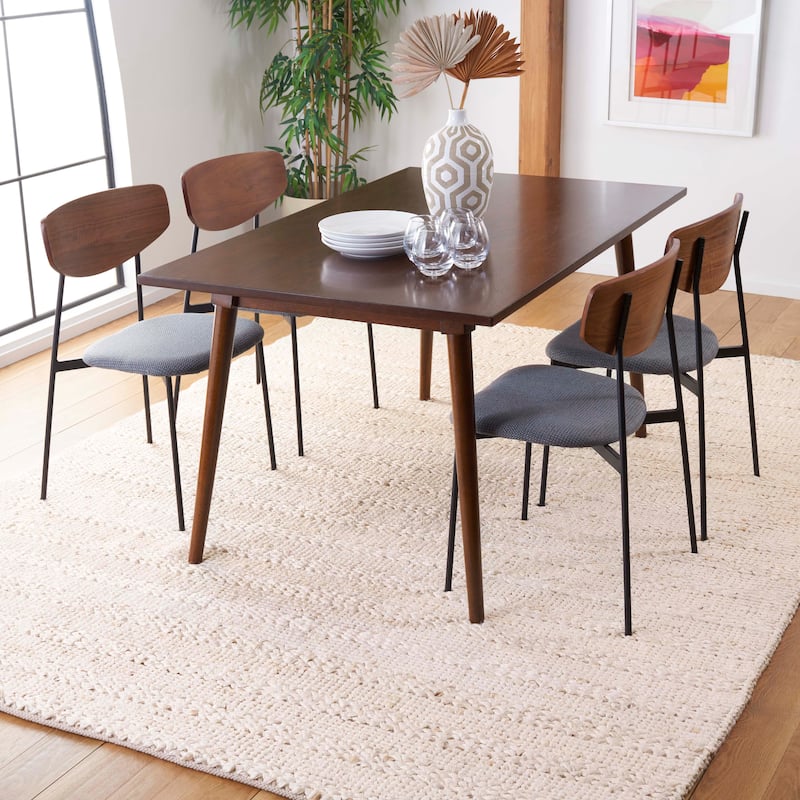 SAFAVIEH Handmade Natural Fiber Zaniyah Jute Rug - 11' Square - Bleach