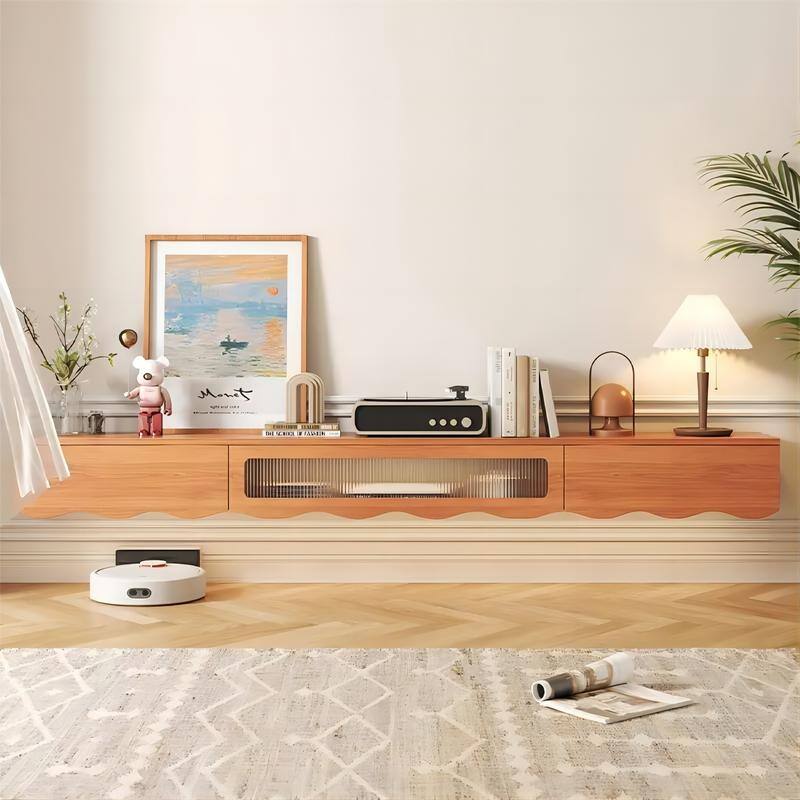 Modern Wood Living Room Wall Unit