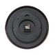 preview thumbnail 2 of 4, Walnut Finish Brown Simple 14 inch Wall Clock by Infinity Instruments - 14 x 2 x 14