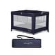 preview thumbnail 9 of 26, Dream On Me Zazzy Portable Playard with Bassinet Navy