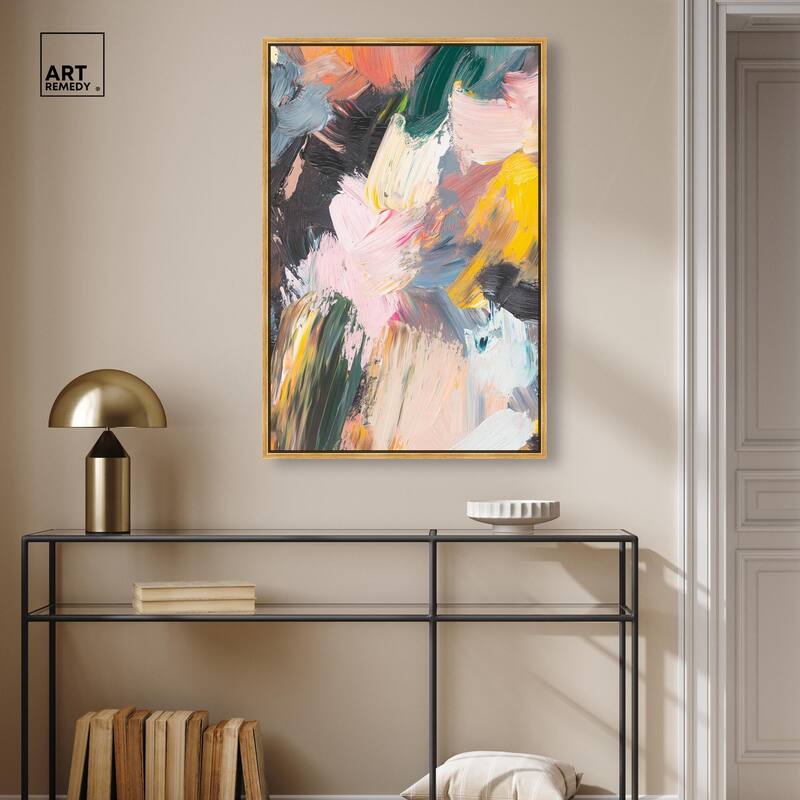 Chromatic Surge II Canvas by Art Remedy