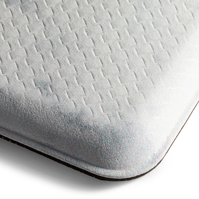 SoHome Cozy Living Seasoned with Love Anti-Fatigue Kitchen Mat, Grey/Red