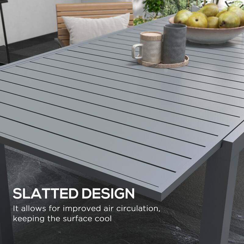 Outsunny Expandable Patio Table
