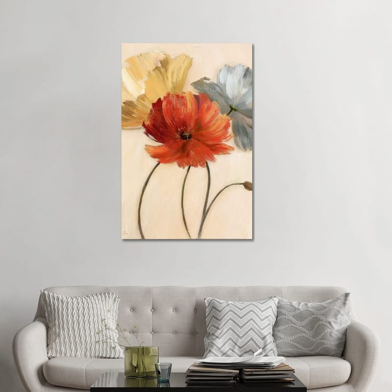 iCanvas "Poppy Palette I" by Nan Canvas Print - 48x32x1.5