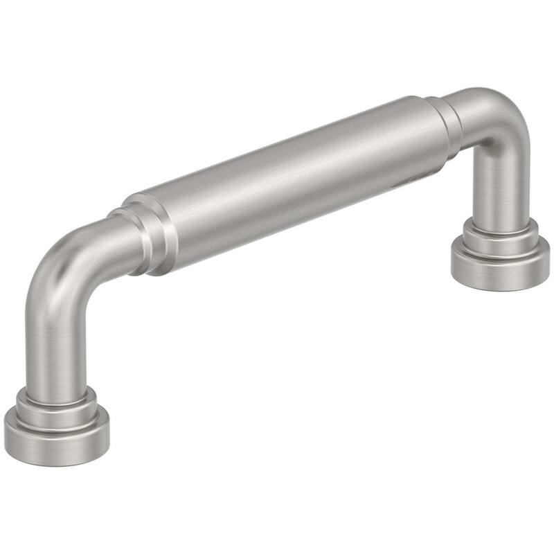 Amerock BP37662 Coble 3-3/4" Center to Center Smooth Handle Cabinet - Satin Nickel