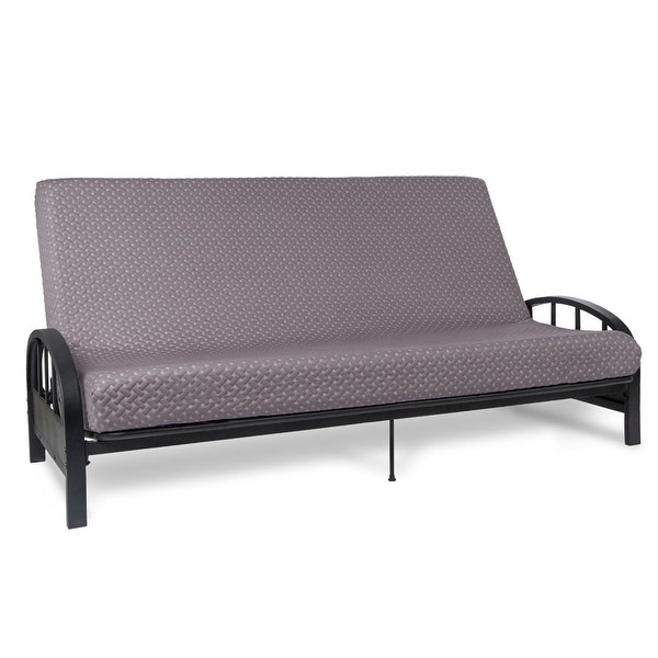 Milliard Memory Foam Futon Mattress Grey Full On Sale Bed