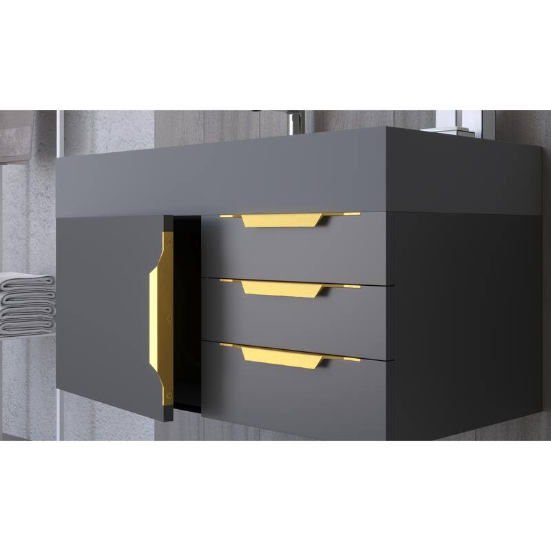 Modern Thin Metal Pull Handles