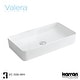 preview thumbnail 3 of 4, Karran Valera 24" Vitreous China Vessel Bathroom Sink in White