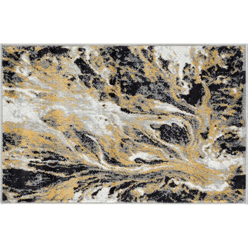 Eternal Industrial Abstract Indoor Area Rug