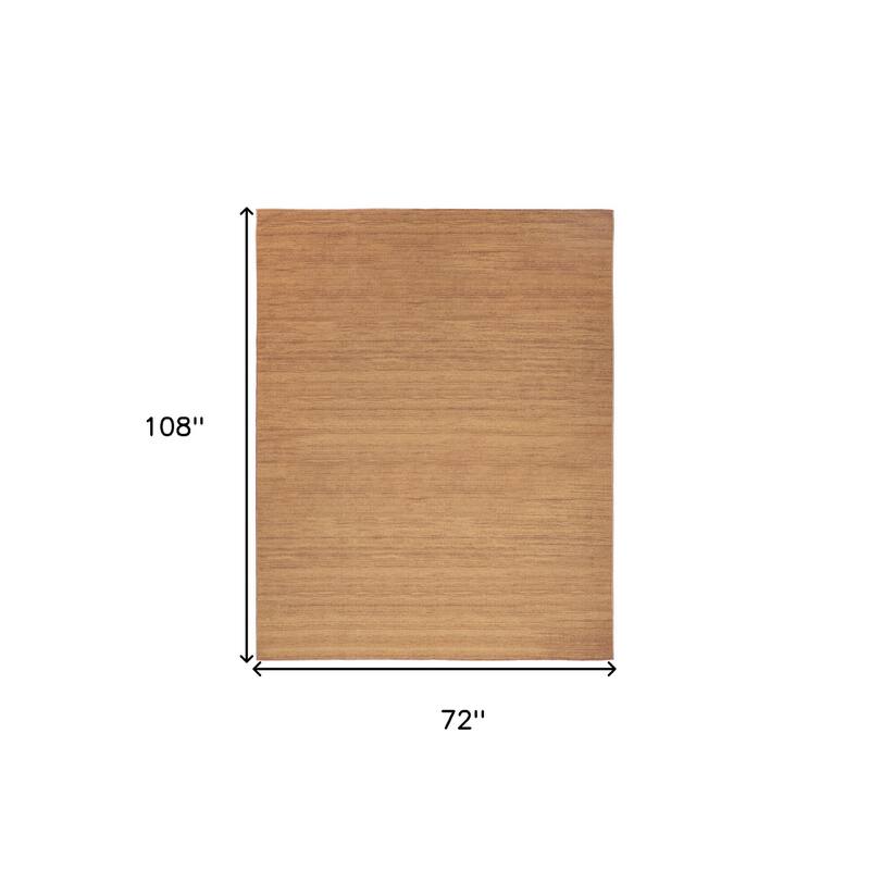 Gigug Power Loomed Abstract Modern Low Pile Area Rug By HomeRoots - 108' X '72' X '0.25