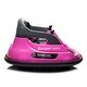 preview thumbnail 32 of 58, 12V ride on bumper car for kids,1.5-5 Years Old,Baby Bumping Toy Gifts W/Remote Control Green