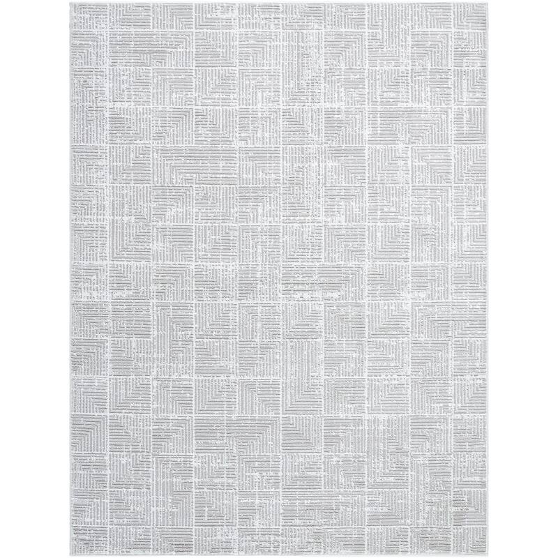Livabliss Nesta Modern Geometric Area Rug