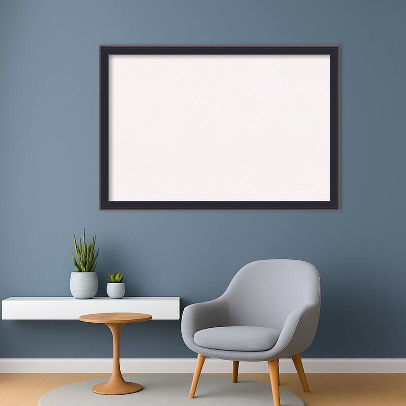 Havana Black Bronze Framed Cork Board - Bulletin Board, Organization Board, Pin Board