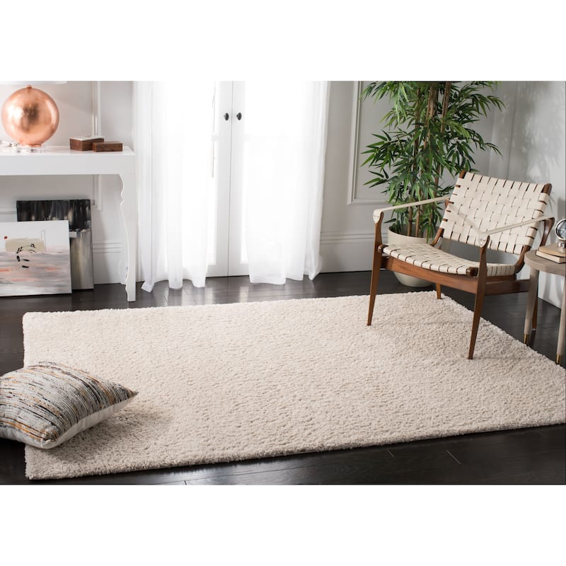SAFAVIEH August Shag Solid 1.2-inch Thick Area Rug