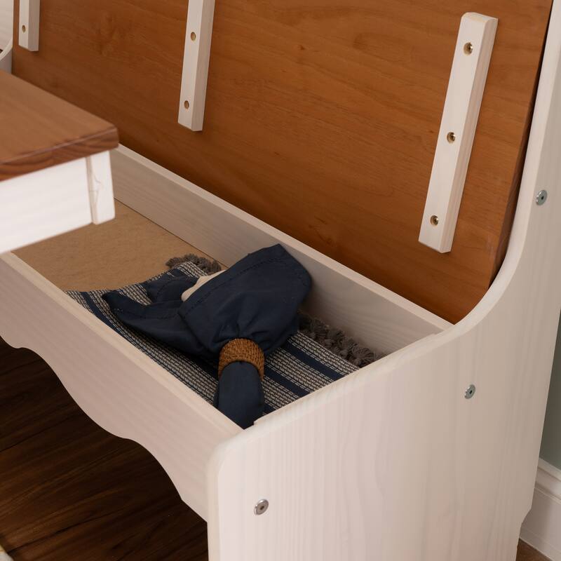 Clara Cottage White and Carmel Nook