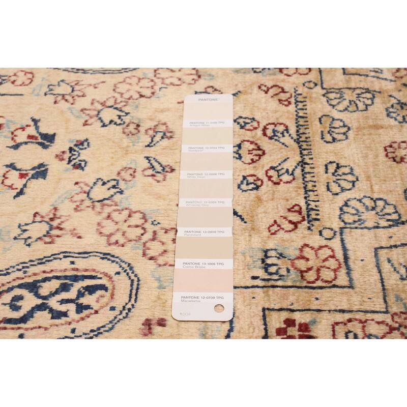 ECARPETGALLERY Hand-knotted Pako Persian 18 Of 20 Ivory Wool Rug - 6'3 x 8'11