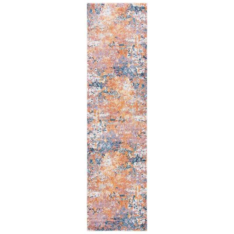 SAFAVIEH Crystal Friedoline Modern Abstract Distressed Rug